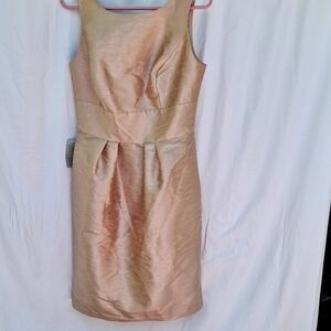 NWT Alfred Sung women's pearl pink sleeveless dress size 8